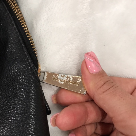 Michael Kors backpac with multiple pockets. Outside has some stains as pictured - Picture 14 of 15